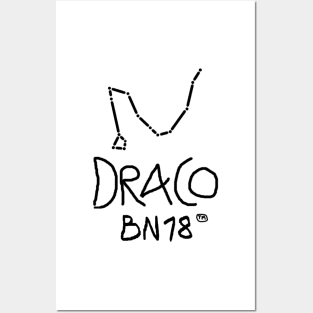 Draco Constellation by BN18 Posters and Art